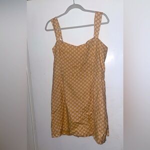 Abercrombie & Fitch Yellow Floral Dress